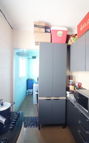 Apartamento à venda com 58m², 2 quartos e 1 vagaCozinha 