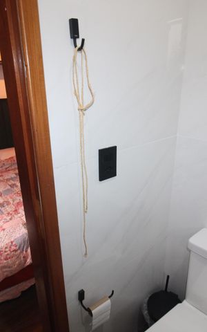 Casa de condomínio para alugar com 79m², 2 quartos e 1 vagaQuarto 1 - Banheiro