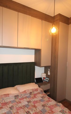 Casa de condomínio para alugar com 79m², 2 quartos e 1 vagaQuarto 1