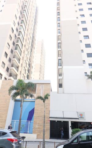 Apartamento à venda com 40m², 2 quartos e 1 vagaÁrea comum - Fachada