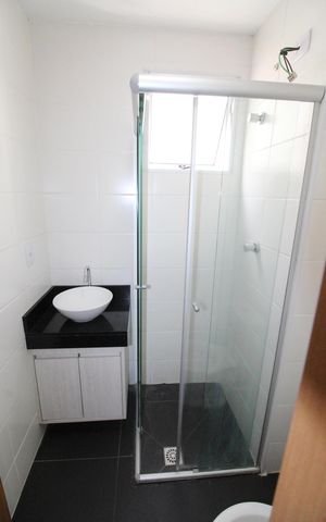 Apartamento para alugar com 50m², 2 quartos e 1 vagaBanheiro da Suíte
