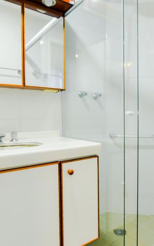 Apartamento à venda com 100m², 3 quartos e 2 vagasBanheiro da Suíte 