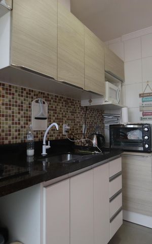 Apartamento à venda com 48m², 2 quartos e 1 vagaCozinha