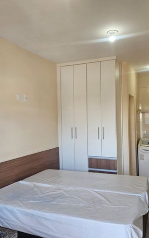 Studio para alugar com 27m², 1 quarto e 1 vaga