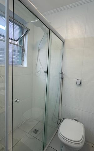 Apartamento para alugar com 105m², 3 quartos e 1 vaga Apartamento para alugar com 105m², 3 quartos e 1 vagaBanheiro 1