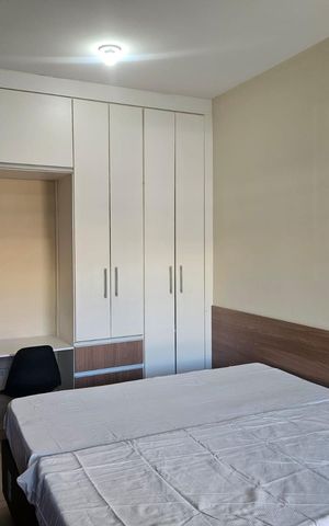 Studio para alugar com 27m², 1 quarto e sem vaga