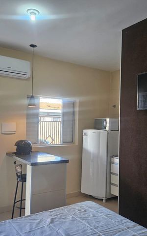 Studio para alugar com 27m², 1 quarto e sem vaga