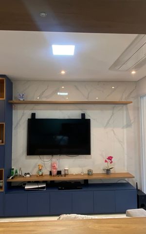 Apartamento à venda com 91m², 3 quartos e 2 vagas Apartamento à venda com 91m², 3 quartos e 2 vagasSala