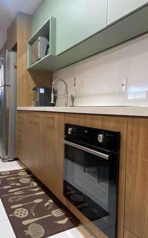 Apartamento à venda com 91m², 3 quartos e 2 vagas Apartamento à venda com 91m², 3 quartos e 2 vagasCozinha