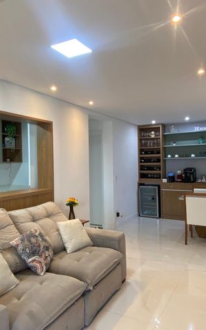 Apartamento à venda com 91m², 3 quartos e 2 vagas Apartamento à venda com 91m², 3 quartos e 2 vagasSala