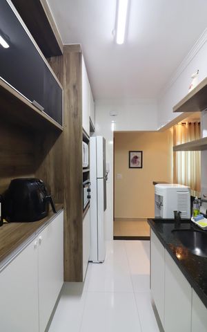 Apartamento à venda com 81m², 3 quartos e 1 vagaCozinha 