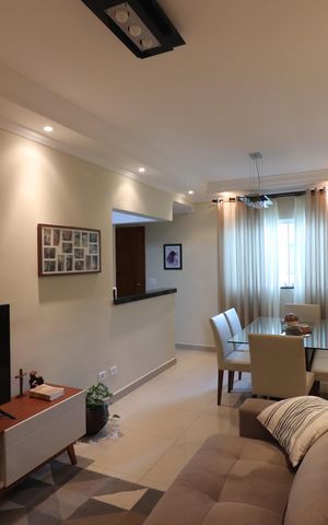 Apartamento à venda com 81m², 3 quartos e 1 vagaSala 