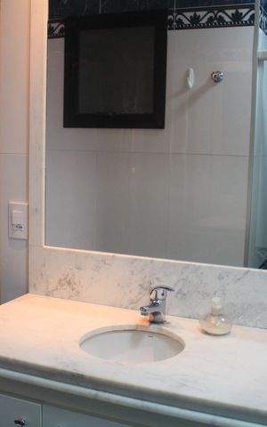 Apartamento para alugar com 75m², 2 quartos e 2 vagasBanheiro da Suíte