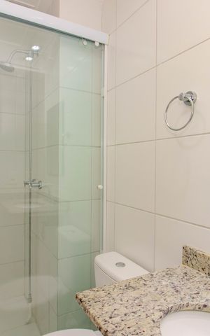Apartamento para alugar com 69m², 2 quartos e 1 vaga Apartamento para alugar com 69m², 2 quartos e 1 vagaBanheiro Social