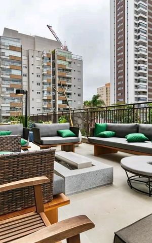 Apartamento à venda com 29m², 1 quarto e sem vaga Apartamento à venda com 29m², 1 quarto e sem vagaÁrea comum - Churrasqueira