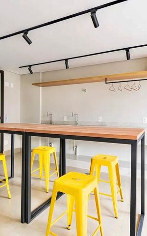 Apartamento à venda com 29m², 1 quarto e sem vaga Apartamento à venda com 29m², 1 quarto e sem vagaÁrea comum - Lavanderia