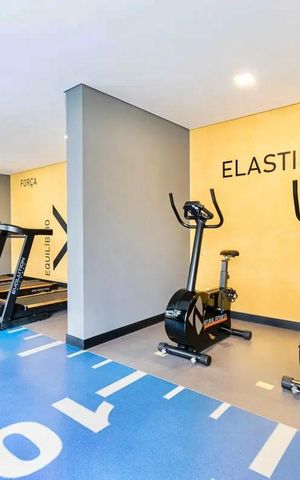 Apartamento à venda com 29m², 1 quarto e sem vaga Apartamento à venda com 29m², 1 quarto e sem vagaÁrea comum - Academia