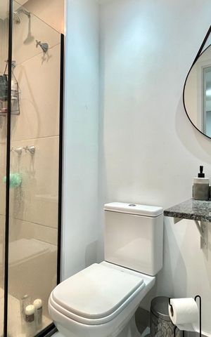 Apartamento à venda com 29m², 1 quarto e sem vaga Apartamento à venda com 29m², 1 quarto e sem vagaBanheiro
