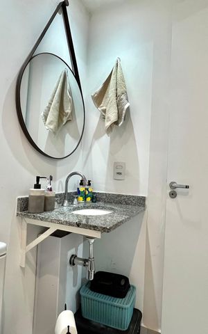 Apartamento à venda com 29m², 1 quarto e sem vaga Apartamento à venda com 29m², 1 quarto e sem vagaBanheiro