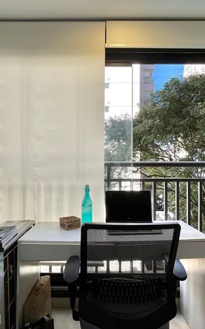 Apartamento à venda com 29m², 1 quarto e sem vaga Apartamento à venda com 29m², 1 quarto e sem vagaVaranda