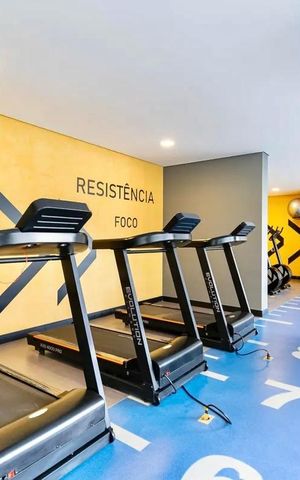 Apartamento à venda com 29m², 1 quarto e sem vaga Apartamento à venda com 29m², 1 quarto e sem vagaÁrea comum - Academia