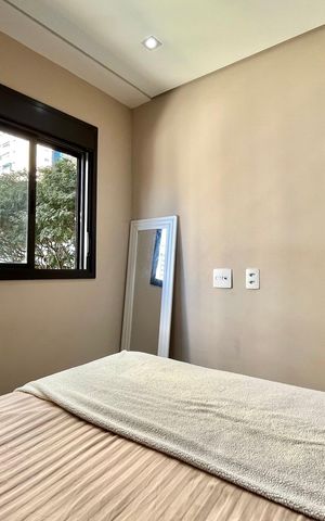 Apartamento à venda com 29m², 1 quarto e sem vaga Apartamento à venda com 29m², 1 quarto e sem vagaQuarto