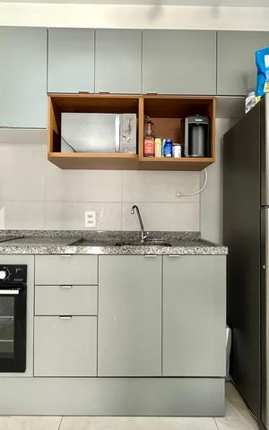 Apartamento à venda com 29m², 1 quarto e sem vaga Apartamento à venda com 29m², 1 quarto e sem vagaCozinha