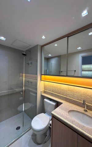 Apartamento para alugar com 24m², 1 quarto e sem vaga Apartamento para alugar com 24m², 1 quarto e sem vagaBanheiro