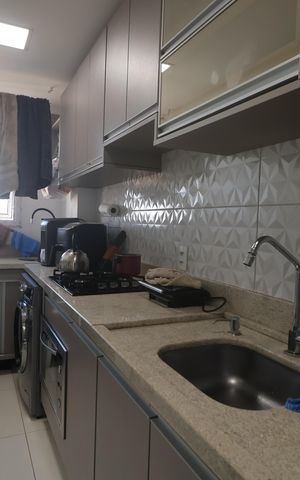 Apartamento à venda com 50m², 2 quartos e 1 vagaCozinha - Armários