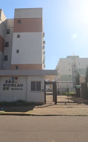 Apartamento à venda com 50m², 2 quartos e 1 vagaFachada e portaria