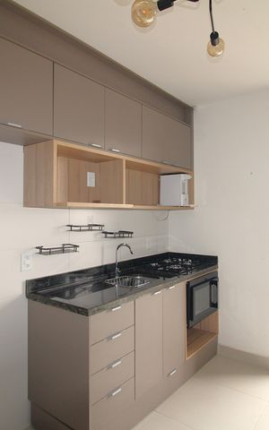 Apartamento para alugar com 29m², 1 quarto e 1 vagaSala / Cozinha