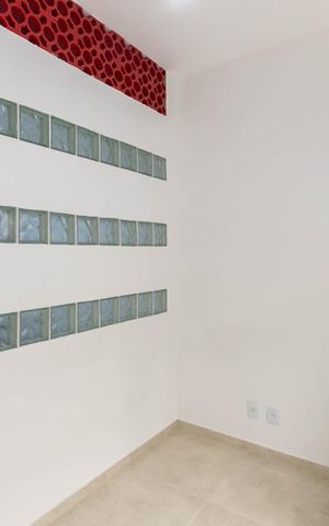 Studio à venda com 28m², 1 quarto e sem vagaSala