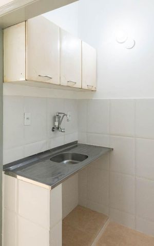 Studio à venda com 28m², 1 quarto e sem vagaCozinha