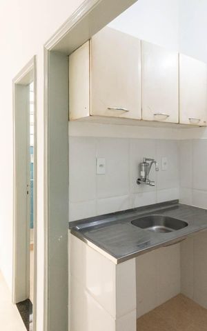 Studio à venda com 28m², 1 quarto e sem vagaCozinha