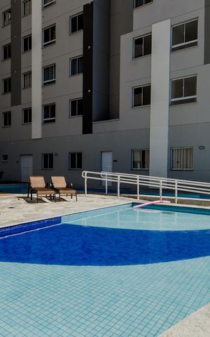 Apartamento para alugar com 36m², 2 quartos e sem vagaÁrea comum - Piscina