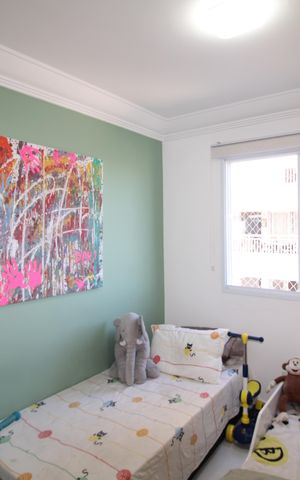 Apartamento à venda com 63m², 2 quartos e 2 vagasQuarto 1