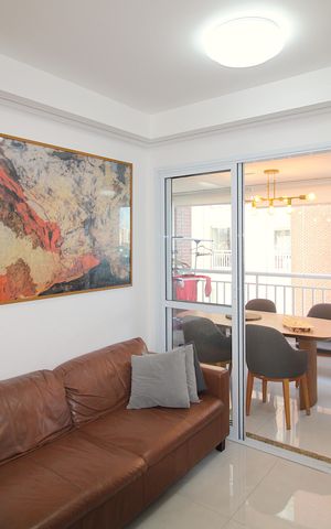 Apartamento à venda com 63m², 2 quartos e 2 vagasSala / Cozinha