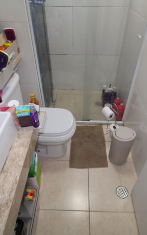 Apartamento à venda com 63m², 2 quartos e 2 vagasBanheiro
