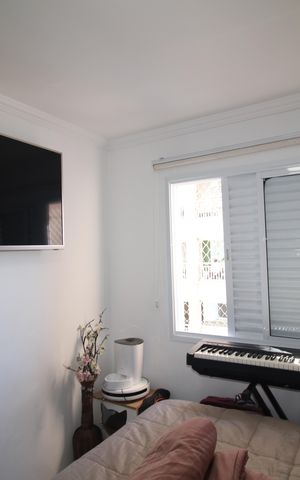 Apartamento à venda com 63m², 2 quartos e 2 vagasQuarto 2
