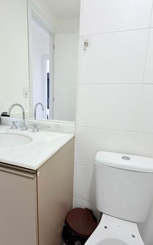 Apartamento para alugar com 59m², 2 quartos e sem vaga Apartamento para alugar com 59m², 2 quartos e sem vagaBanheiro