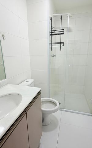 Apartamento para alugar com 59m², 2 quartos e sem vaga Apartamento para alugar com 59m², 2 quartos e sem vagaBanheiro