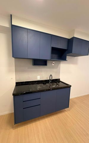 Studio para alugar com 25m², 1 quarto e sem vaga Studio para alugar com 25m², 1 quarto e sem vagaCozinha