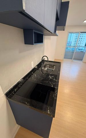Studio para alugar com 25m², 1 quarto e sem vaga Studio para alugar com 25m², 1 quarto e sem vagaCozinha