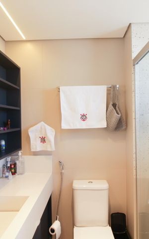 Apartamento à venda com 187m², 3 quartos e 3 vagas Apartamento à venda com 187m², 3 quartos e 3 vagasBanheiro da Suíte 3