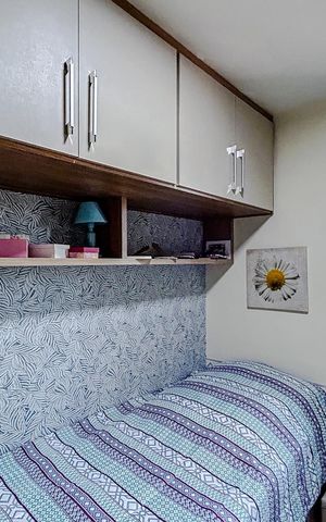 Apartamento à venda com 55m², 2 quartos e 1 vagaQuarto 2