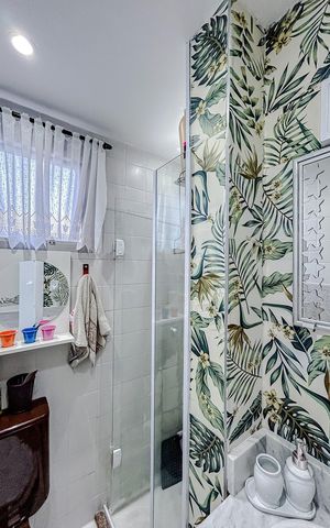 Apartamento à venda com 55m², 2 quartos e 1 vagaBanheiro