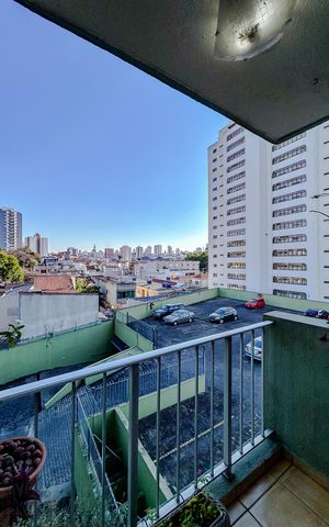 Apartamento à venda com 55m², 2 quartos e 1 vagaVaranda