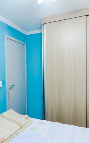 Apartamento para alugar com 45m², 2 quartos e 1 vagaQuarto 1 