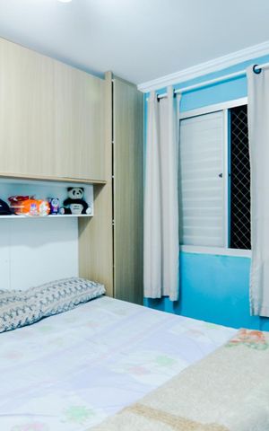 Apartamento para alugar com 45m², 2 quartos e 1 vagaQuarto 1 