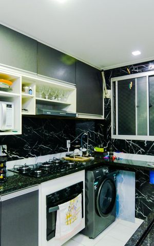 Apartamento para alugar com 45m², 2 quartos e 1 vagaCozinha 